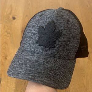 Fanatics Toronto Maple Leafs Grey Black Mesh Hat